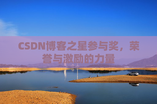 CSDN博客之星参与奖，荣誉与激励的力量